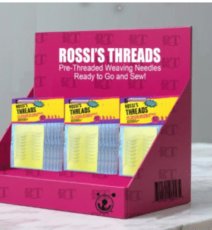 ROSSI'S Threads 17-Pack Display Case Starter Kit