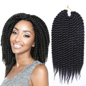 Thick senegalese twist braids